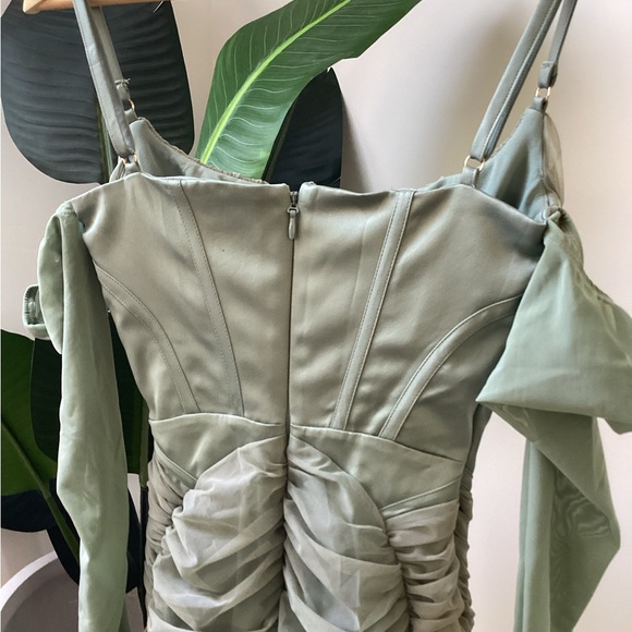 House of CB sage green mini dress - Picture 5 of 5